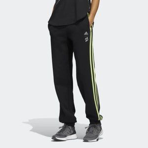 NWT Women's Adidas x Peloton "Capable of Greatness" Joggers - Black